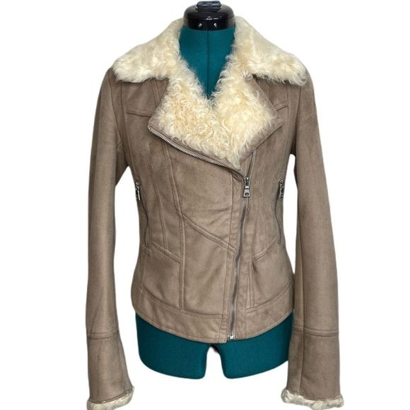 Ad Hoc 100% Wool Fleece Moto Jacket Sz XS - Picture 16 of 16